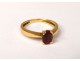 gold jewel ring solid 18k gold amethyst ring eagle head twentieth century