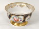 Service café thé porcelaine Valentine Saint-Gaudens fleurs tasses XIXème