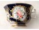 Service café thé porcelaine Valentine Saint-Gaudens fleurs tasses XIXème