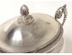 Sucrier argent massif Vieillard orfèvre Thierry monogramme sugar bowl XIXè