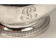 Sucrier argent massif Vieillard orfèvre Thierry monogramme sugar bowl XIXè