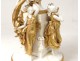 Medici porcelain vase Naples Capodimonte women dancing cherubs nineteenth