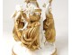 Medici porcelain vase Naples Capodimonte women dancing cherubs nineteenth