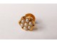 collar button solid 18 carat gold beads gold 2,78gr twentieth century