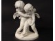 white marble sculpture JM. Pigalle cherubs Cupid Loves nineteenth quiver