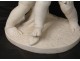 white marble sculpture JM. Pigalle cherubs Cupid Loves nineteenth quiver