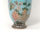 cloisonné enamel vase bird butterfly flowers dragons Japan Meiji nineteenth