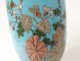 cloisonné enamel vase bird butterfly flowers dragons Japan Meiji nineteenth