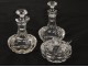 Cruet vinegar mustard cut crystal St. Louis nineteenth century France