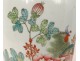 Chinese porcelain vase phoenix bird flower heron XIXth century