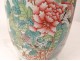 Chinese porcelain vase phoenix bird flower heron XIXth century