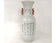 Chinese porcelain vase phoenix bird flower heron XIXth century