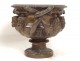 Large bronze cup F. Barbedienne ancient vine characters NapIII nineteenth