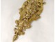 Applies Regency sconces gilt bronze gargoyle head woman XVIII