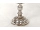 Small solid silver ciborium Minerva Favier wheat ears grape vine nineteenth