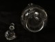 Lot 2 crystal decanters decoration carved star late nineteenth century