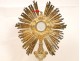 Monstrance monstrance in silver gilt Minerva, 19th