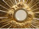 Monstrance monstrance in silver gilt Minerva, 19th