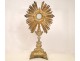 Monstrance monstrance in silver gilt Minerva, 19th