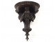 Console carved wall lamp blackened nineteenth century Napoleon III