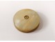 Small round box pearl antique solid gold box french nineteenth century