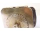 Wallet leather purse silver metal Ferris Wheel Paris twentieth century