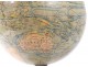 Globe world map Geographer Forest Street Buci Paris blackened wood XIXth