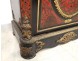 Boulle marquetry furniture bearing bronze gilded caryatids Napoleon III XIXth