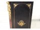 Boulle marquetry furniture bearing bronze gilded caryatids Napoleon III XIXth