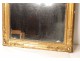 Mirror Napoleon III gilt frame, 19th