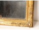 Mirror Napoleon III gilt frame, 19th