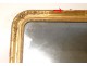 Mirror Napoleon III gilt frame, 19th