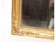 Mirror Napoleon III gilt frame, 19th