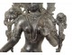 Sculpture statuette bronze Tara Bouddha bouddhisme hindou Tibet lotus XIXè