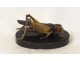 black marble sculpture bronze grasshopper nineteenth century