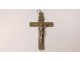 Cross pendant Sterling silver Christ Sisters Saint-Jacut nineteenth century