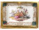 Box box polychrome porcelain ormolu scene gallant nineteenth century