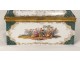 Box box polychrome porcelain ormolu scene gallant nineteenth century