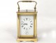 Clock officer travel ormolu clock nineteenth century