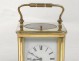 Clock officer travel ormolu clock nineteenth century