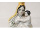 Virgin and Child earthenware XIX century