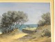 HST table seascape coastal boat Maurice Buffer label twentieth lounge