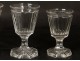 Service 41 verres carafes cristal taillé Creusot Baccarat Charles X XIXème