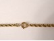 gold chain necklace twisted solid 18K gold necklace 8,84gr twentieth century