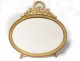 Golden brass laurel wreath picture frame style Louis XVI Napoleon III XIXth