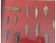 Collection 16 points Breton prehistoric flint arrow Brittany arrow