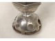 kohl bottle Algeria Mekhola silver metal birds flowers Maghreb XXth