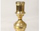 Pair candlesticks candlesticks Louis XVI gilt bronze candlestick twisted XVIIIè