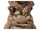 Pitcher anthropomorphic sandstone Hulotte Caylus woman Middle Ages twentieth bird