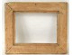 Small stuccoed gilded wood frame I palmettos ancient empire frame XIXth century